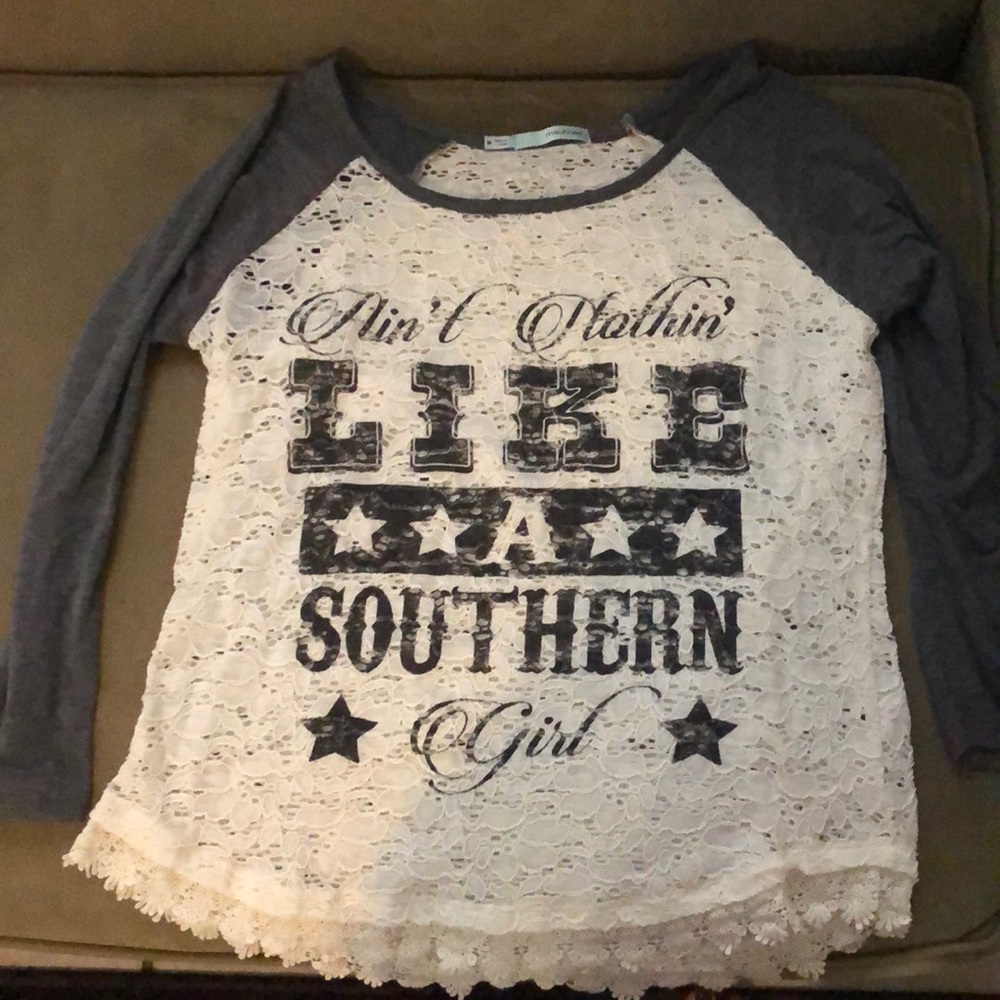 Lace shirt
